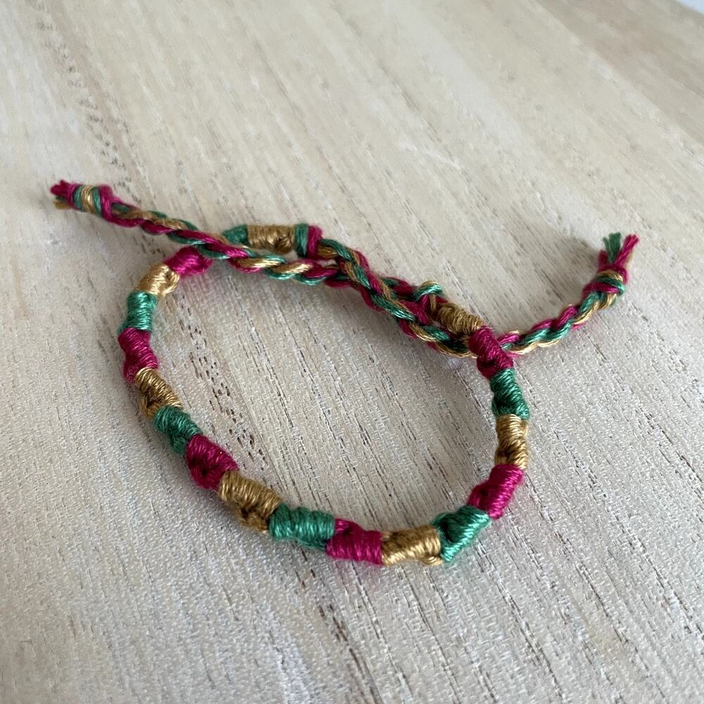 Tate Bracelet anklet trendy comfortable tie embroidery thread woven gift